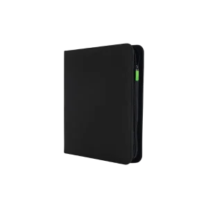 Vaultx Exo-tec Zip Binder 12-Pocket Zwart