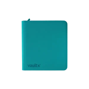 Vaultx Exo-tec Zip Binder 12-Pocket appelblauwzeegroen