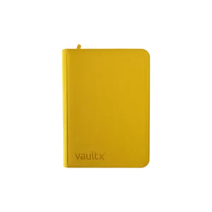 Vaultx Exo-tec Zip Binder 9-Pocket yellow